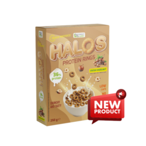HALOS PROTEIN RINGS HAZELNUT