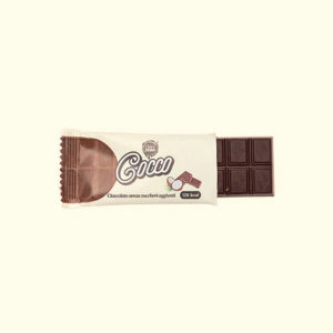 TAVOLETTA CHOCO ZERO COCCO 25g