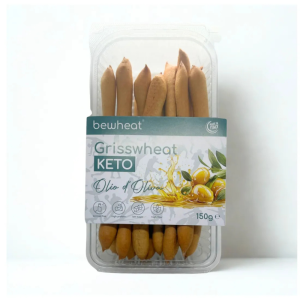 BEWHEAT GRISSWHEAT KETO OLIO D'OLIVA 150gr